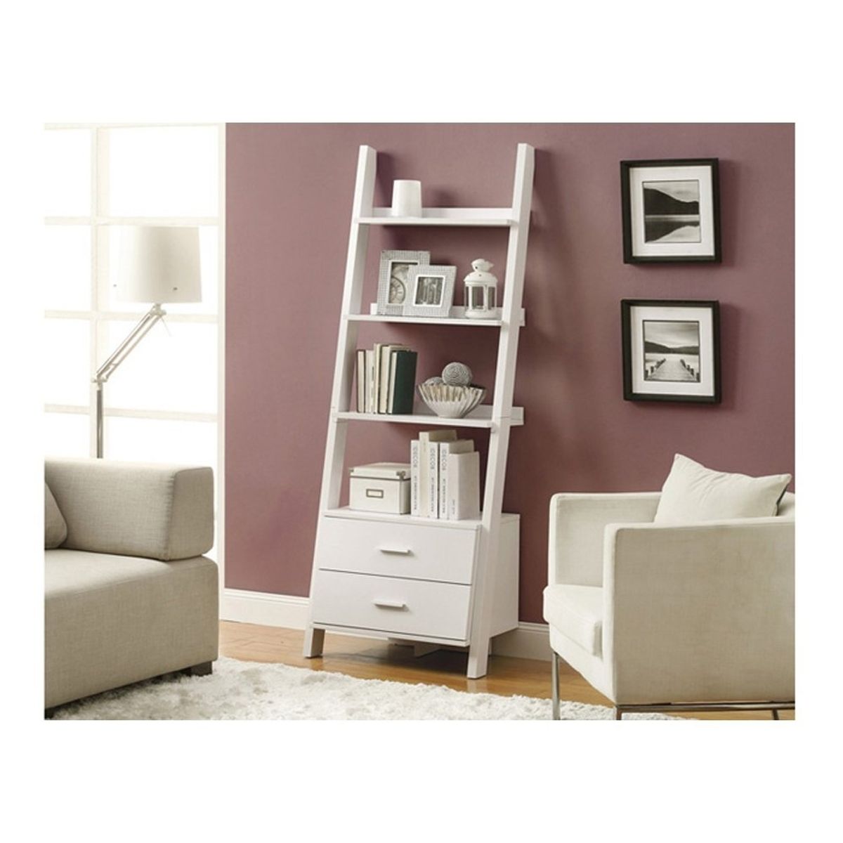 15 Best Ladder Bookcases with Drawers