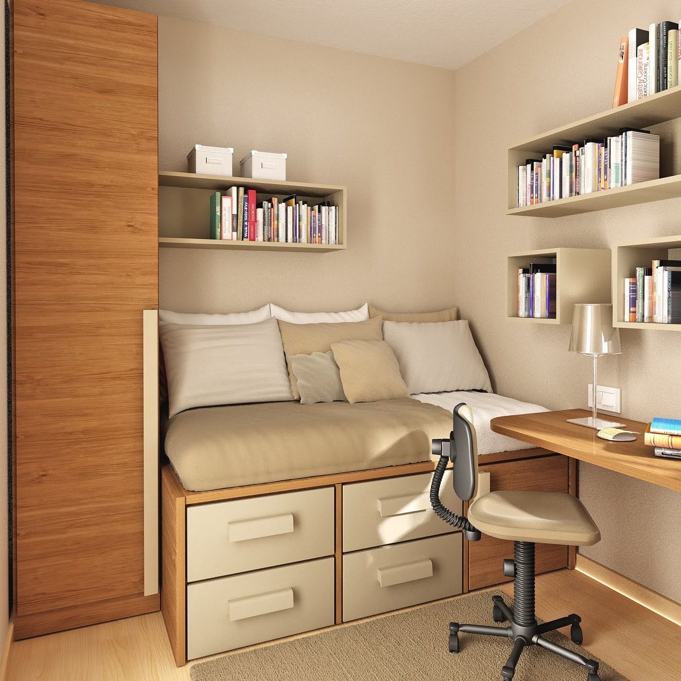 2024 Popular Study Room Cupboard Design