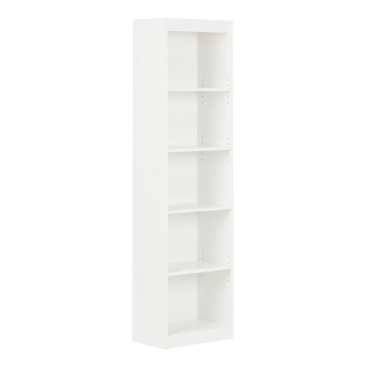 15 The Best Narrow White Bookcases