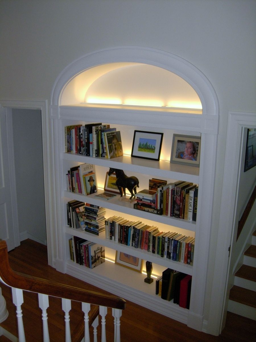 15 The Best Bookcases Lighting