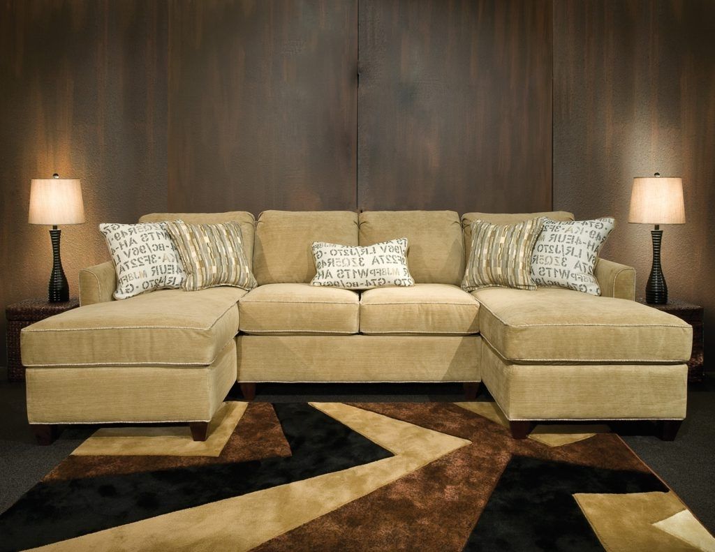 double sofa living room