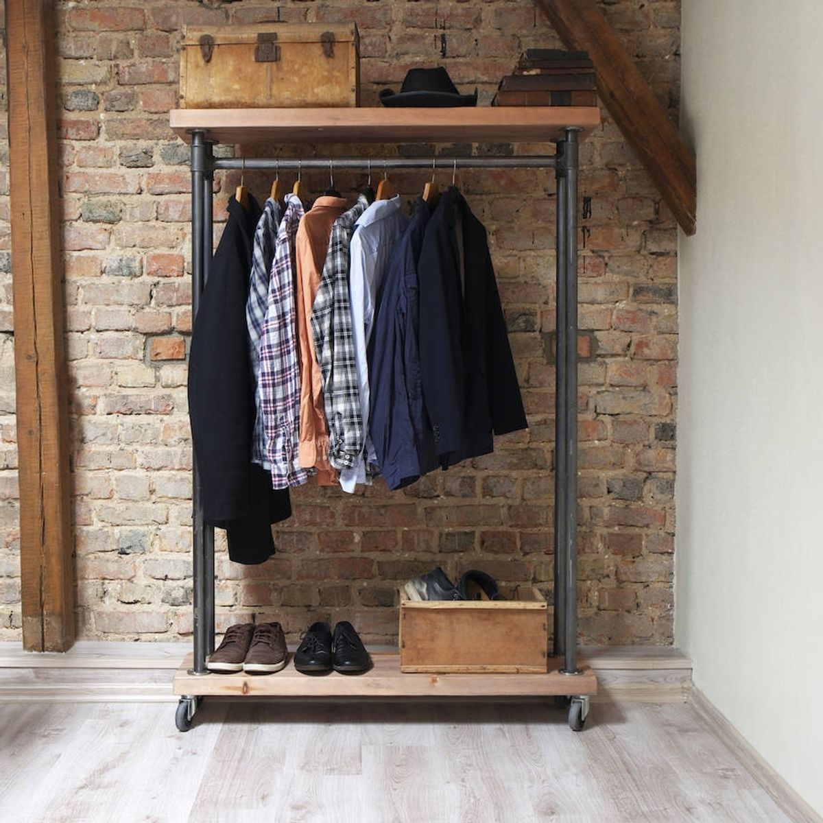 2024 Latest Industrial Style Wardrobes