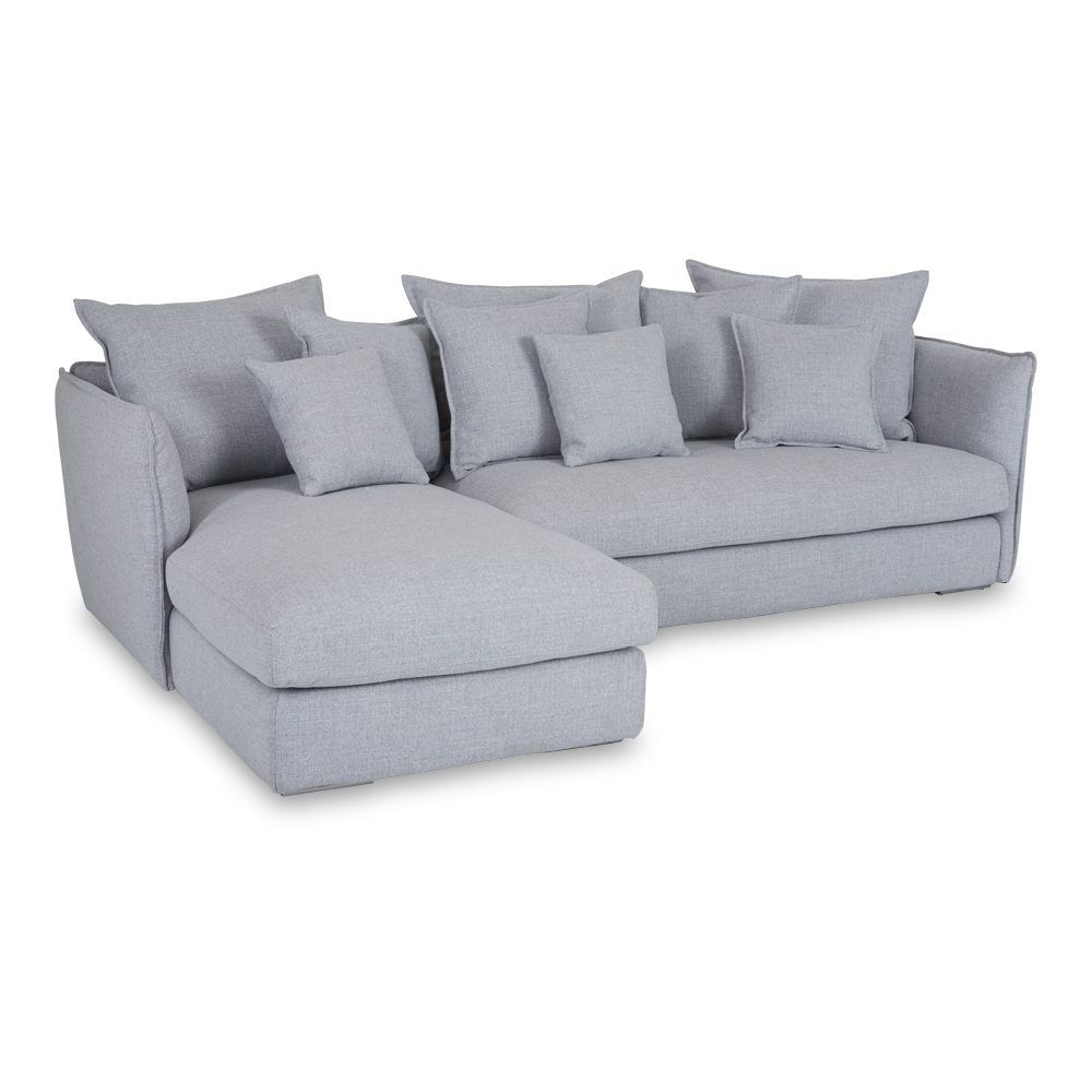 Latest Gray Chaise Lounges For Designer Lisa Grey Chaise Lounge Sectional Sofa 