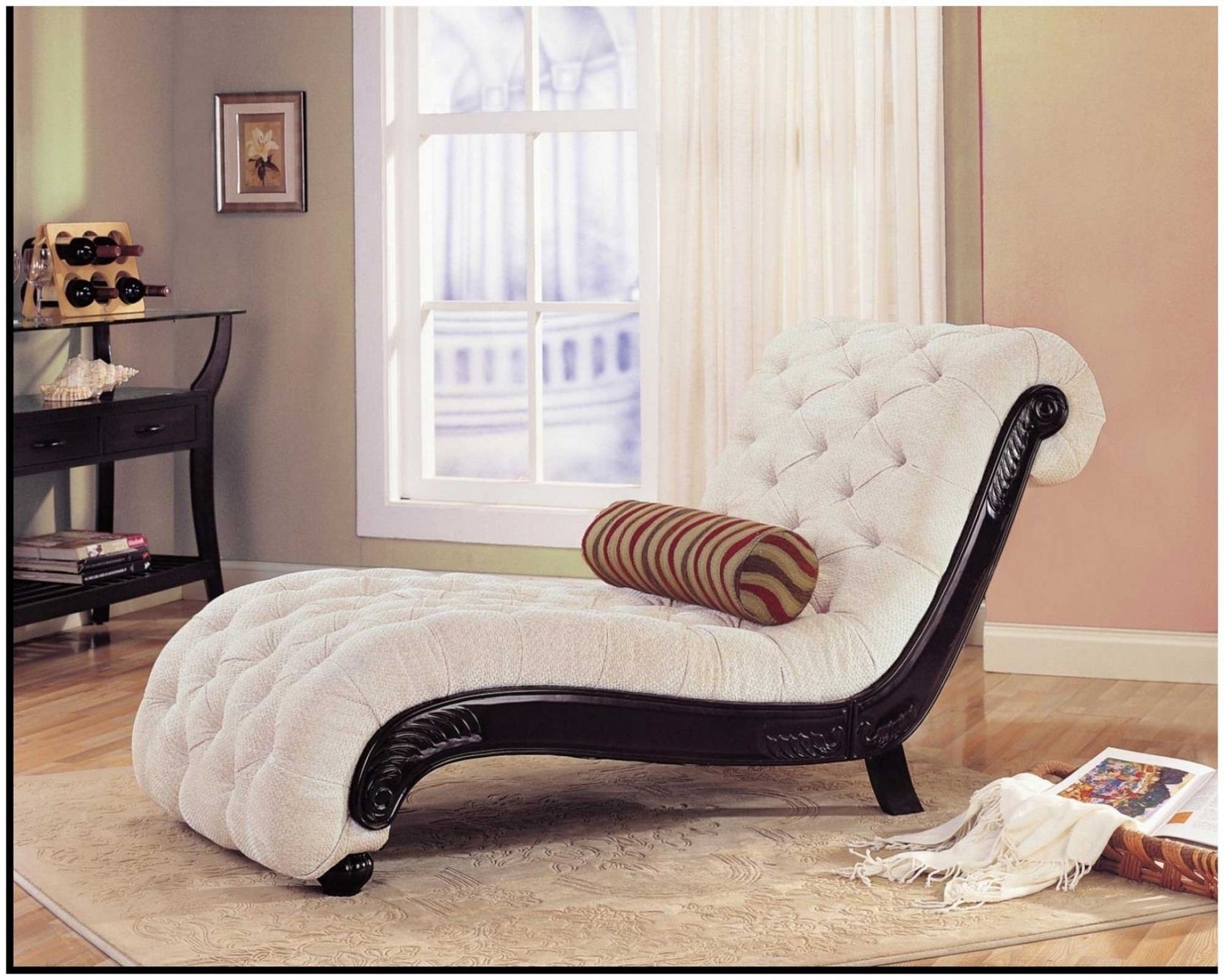 Popular Bedroom Chairs Indoor Chaise Lounge Chairs White Colour Indoor For Intended For Luxury Chaise Lounge Chairs 
