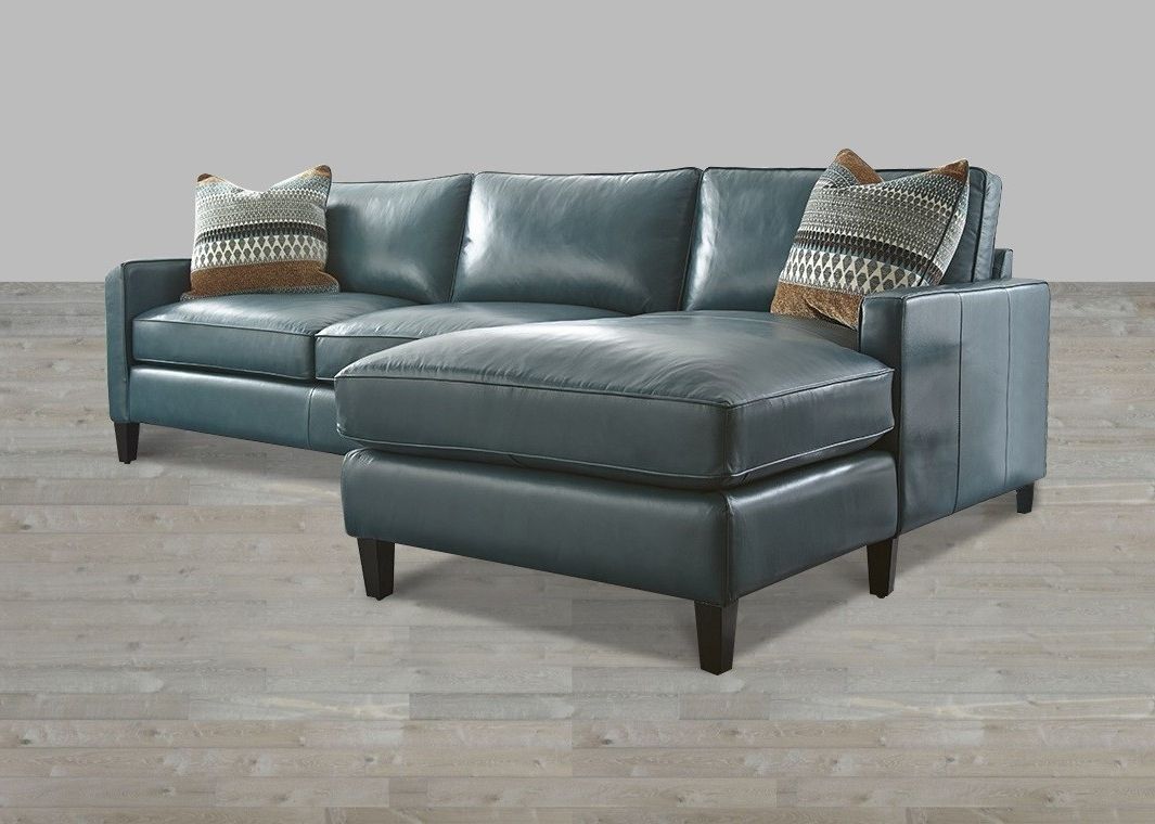 turquoise blue sectional leather sofa