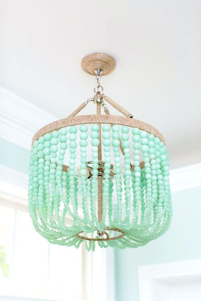 Top 10 Of Small Turquoise Beaded Chandeliers