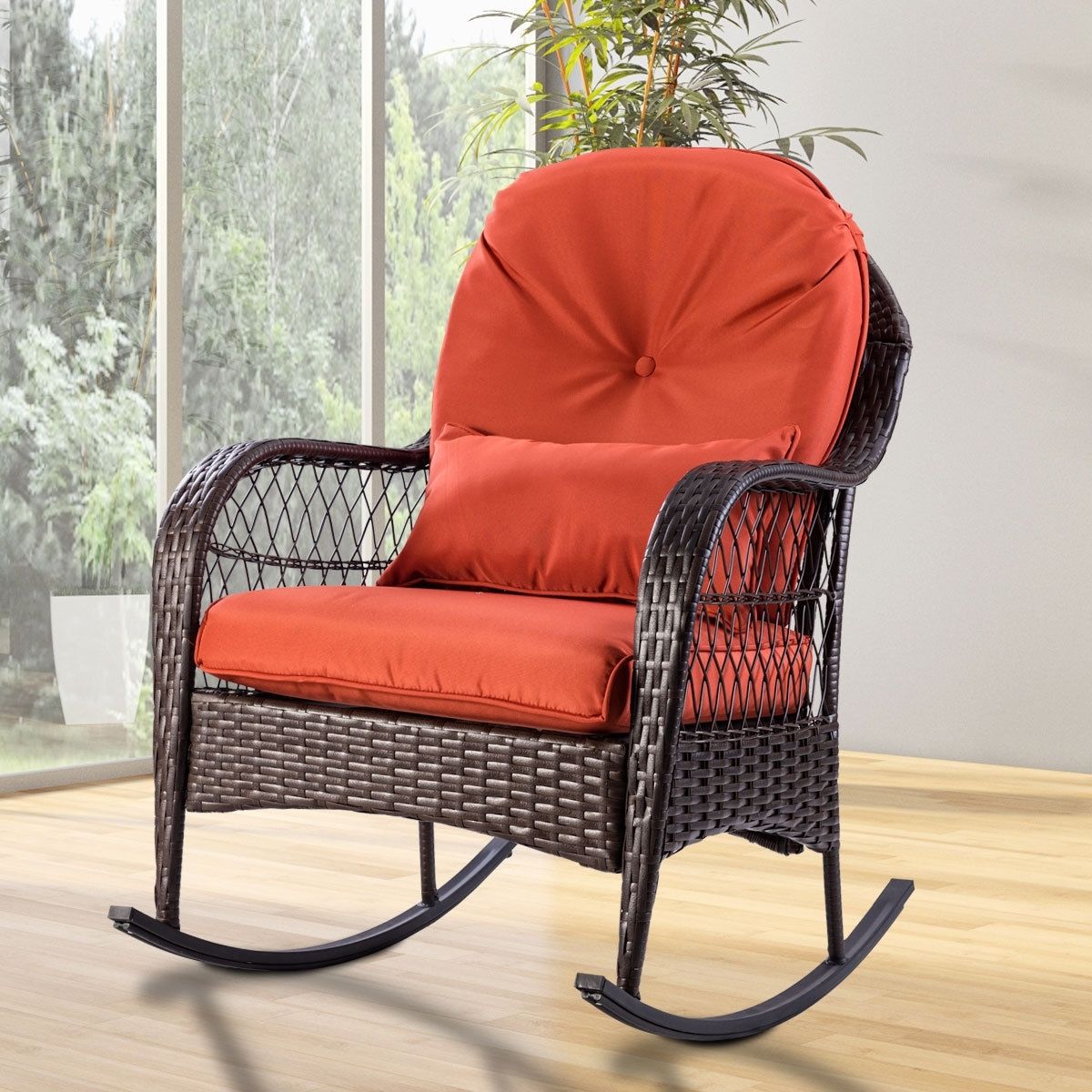 15 Ideas of Padded Patio Rocking Chairs