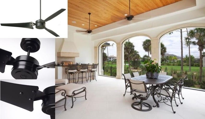 15 Best Collection of Outdoor Ceiling Fans for Screened Porches