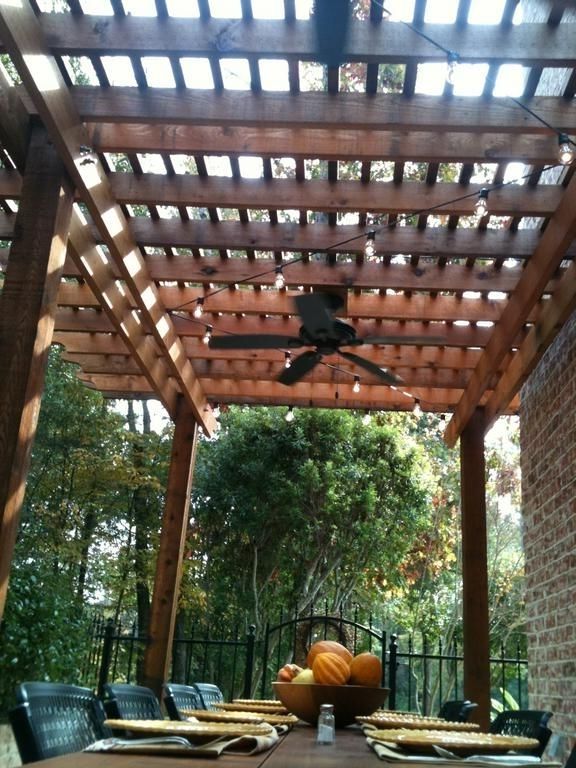 15 Ideas of Outdoor Ceiling Fans for Pergola