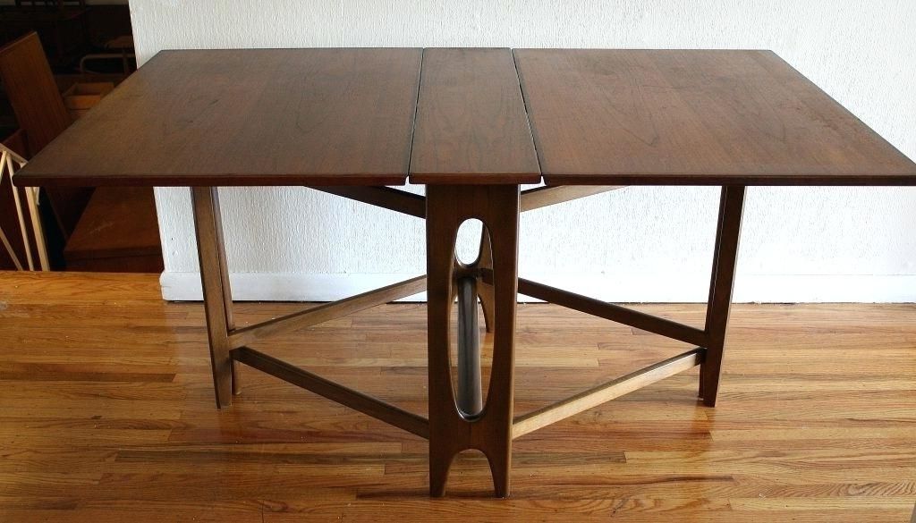 big kitchen table that fold down
