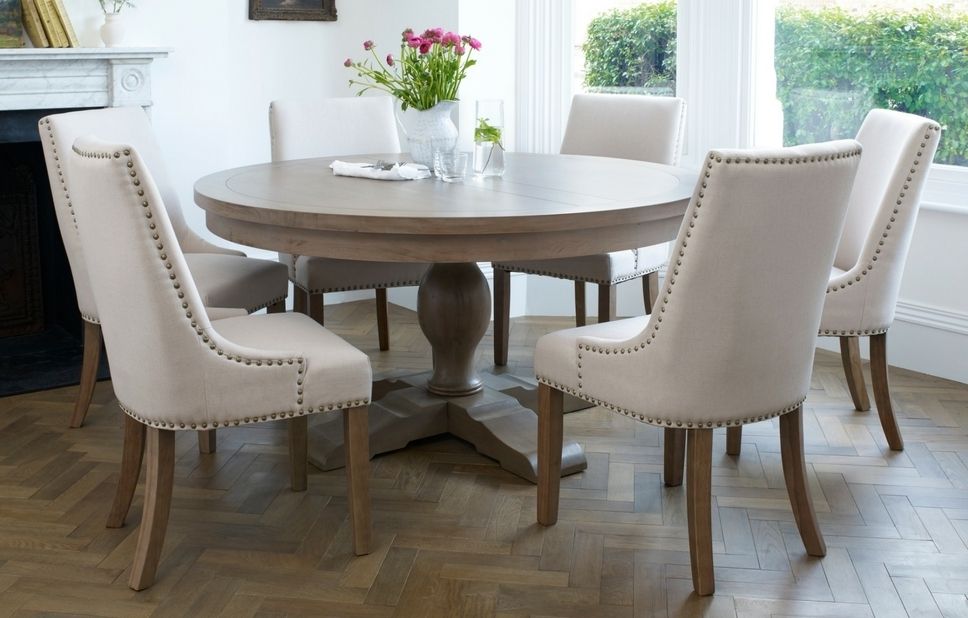 6 Chairs Round Dining Room Sets