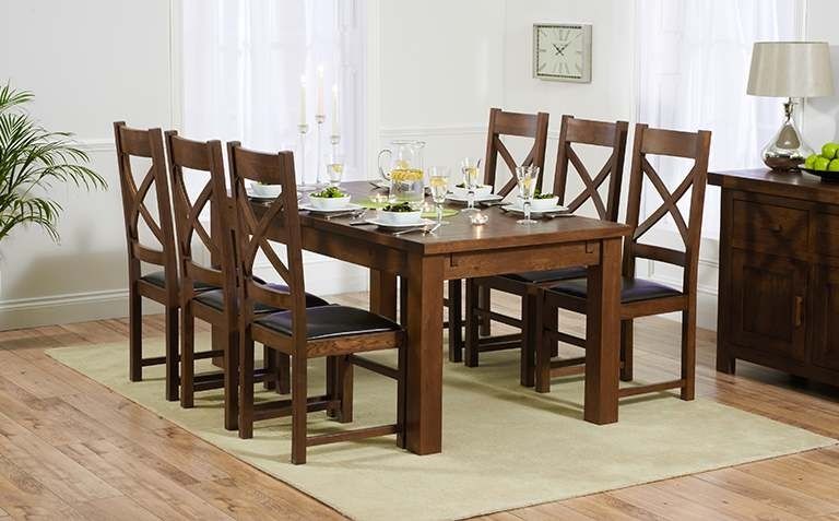 The 20 Best Collection of Dark Wood Dining Tables and Chairs