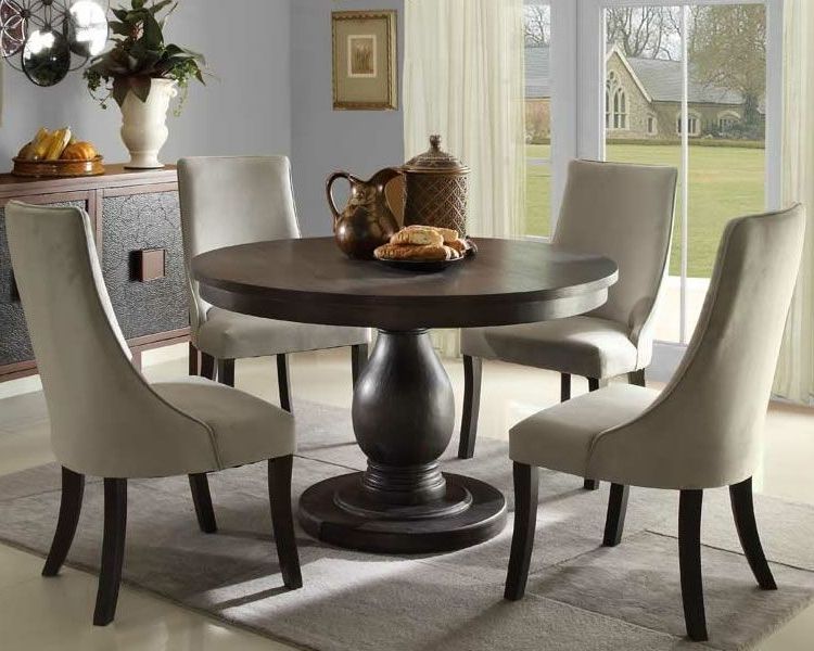 3 pedestal dining room table