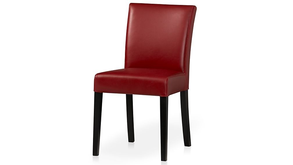 Red Leather Dining Room Chairs For Sale