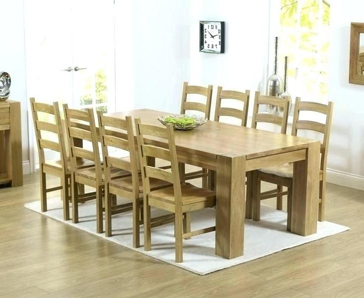 Chunky Dining Room Table And Chairs