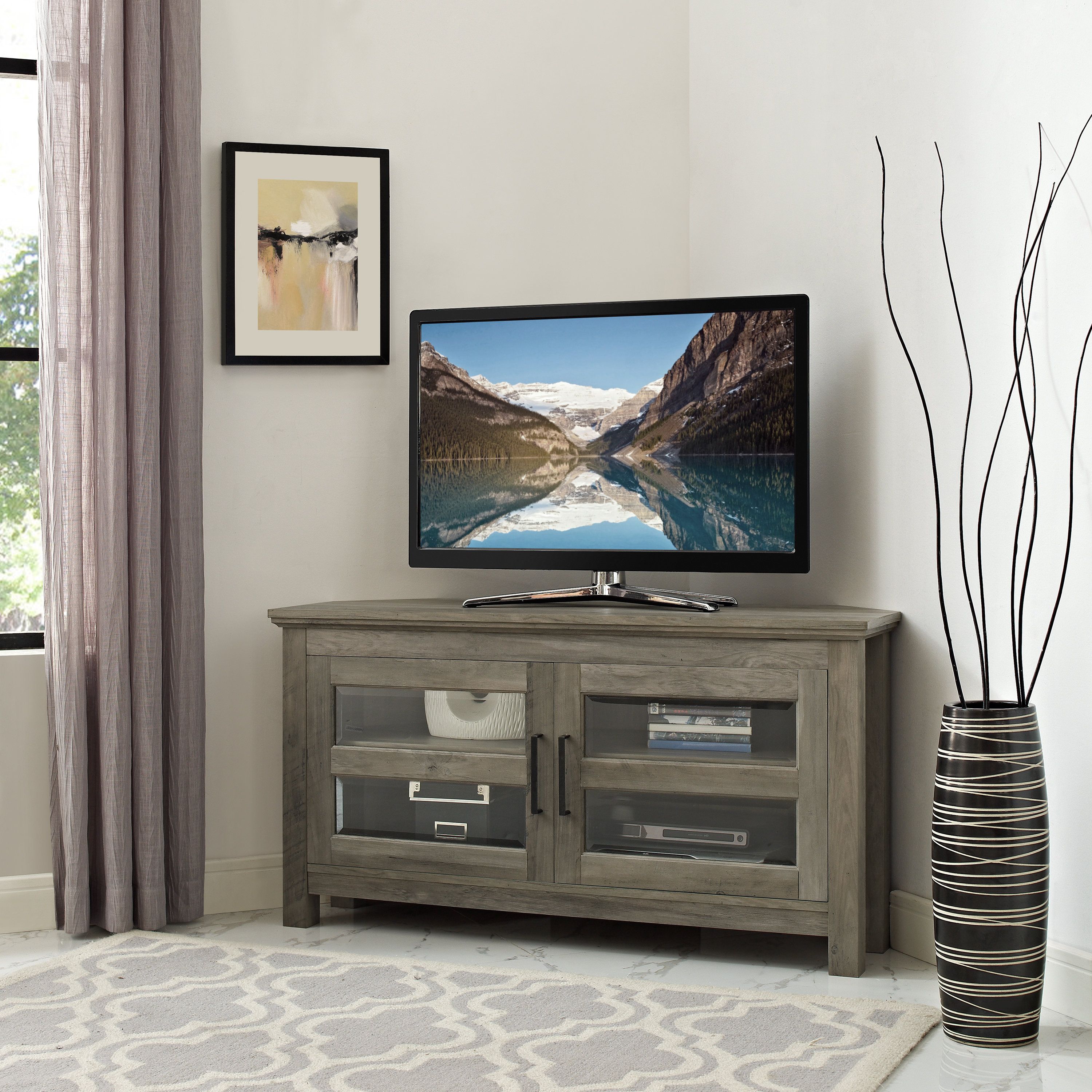 2024 Best of Sinclair Grey 68 Inch Tv Stands