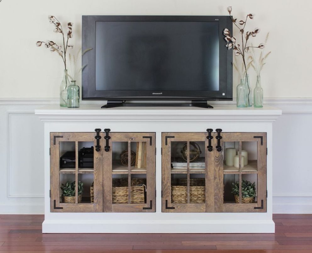 Best 10 Of Farmhouse Style Tv Stands