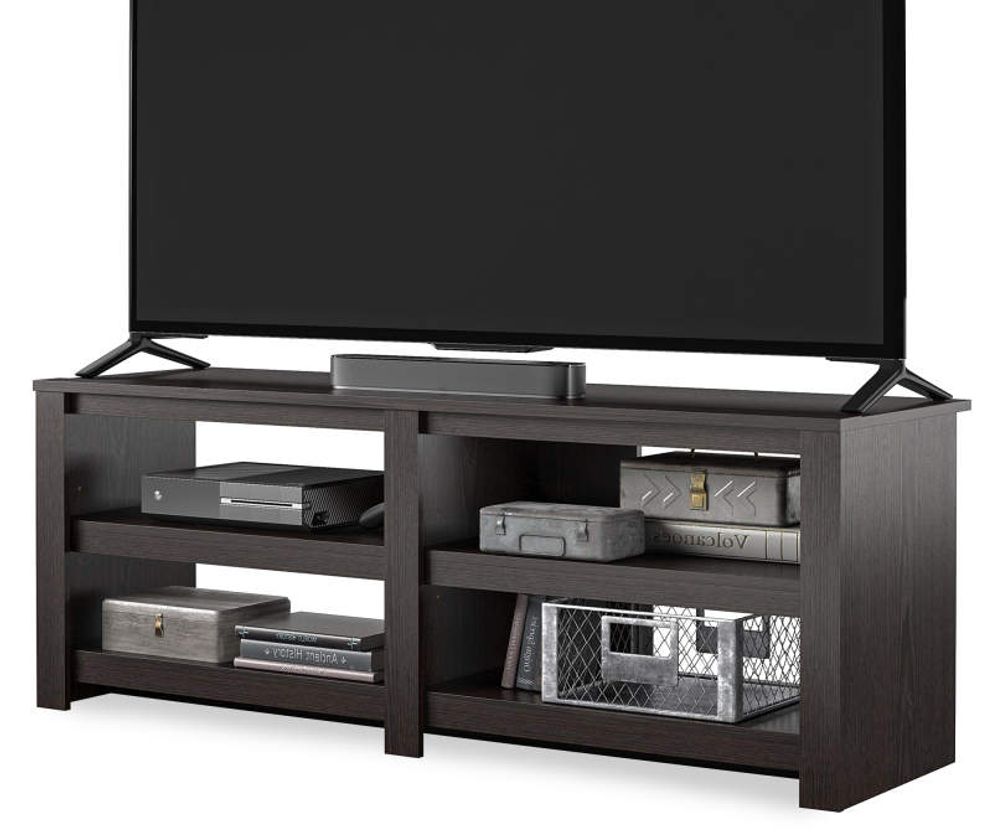 Best 10+ of Oak Espresso Tv Stands