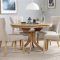 Circular Extending Dining Tables and Chairs